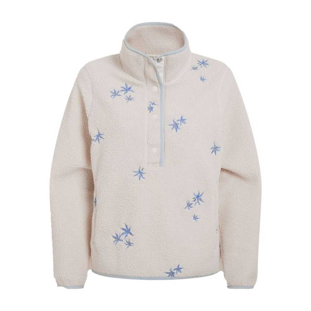 Craghoppers Womens/Ladies National Trust Rosemary II Floral Fleece Jacket / Ecru
